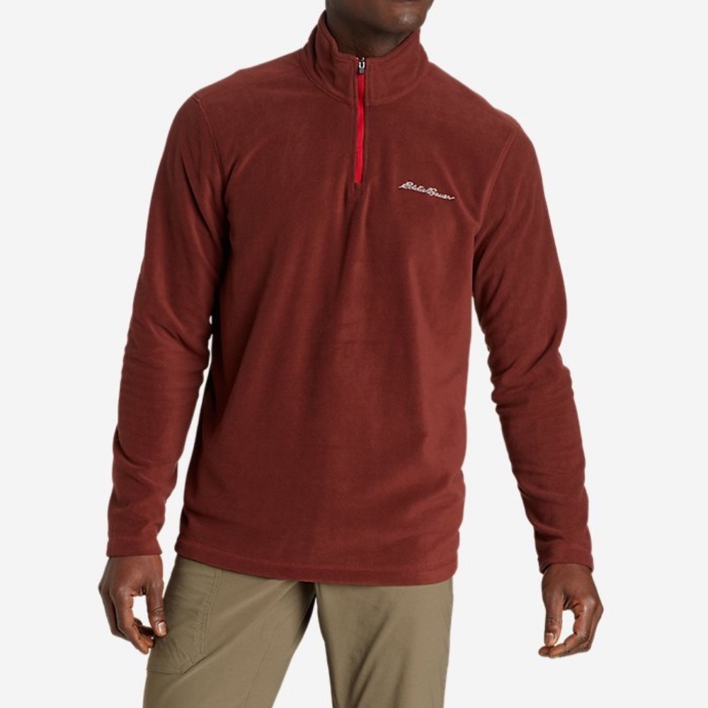 Eddie Bauer Fast Fleece Quarter Zip Pullover